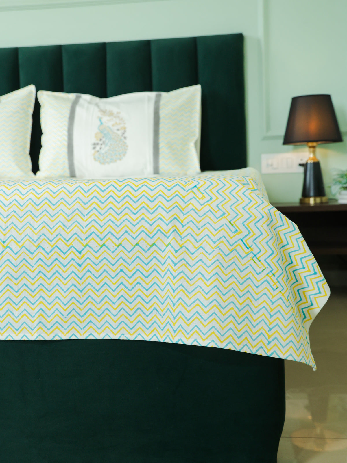 Royal Bloom Cotton Bedsheet