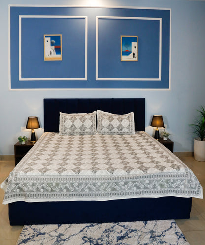 Classic Vine Cotton Bedsheet