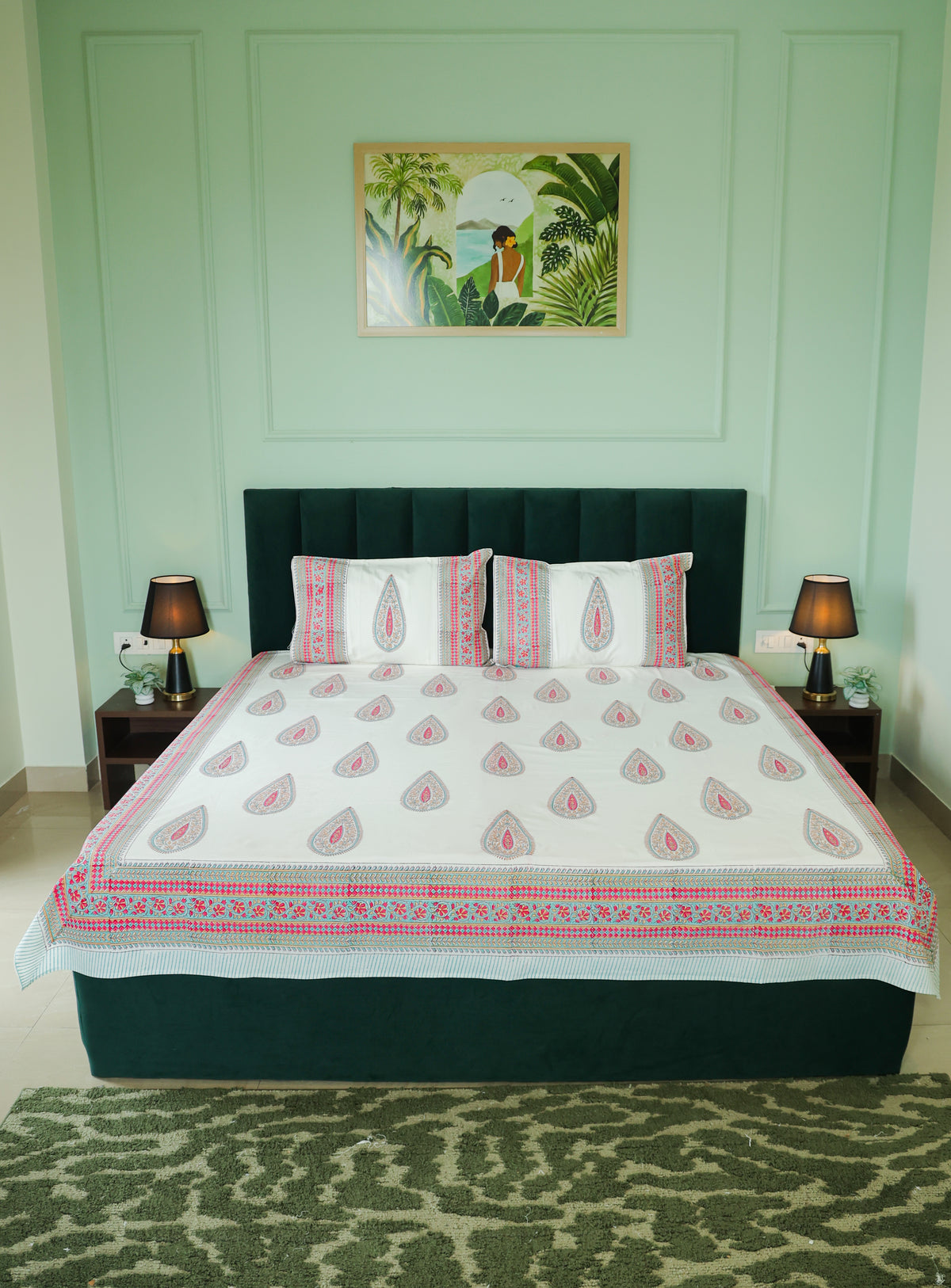 Heritage Floral Bedsheet