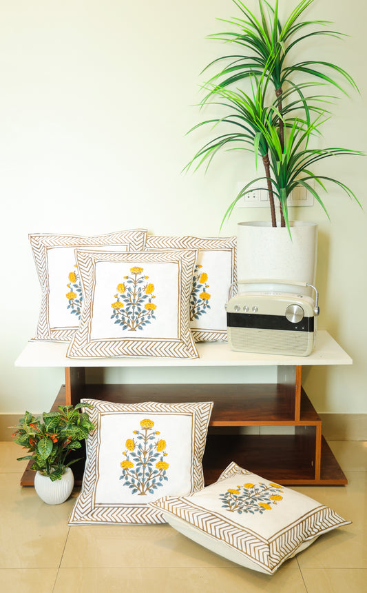 Rustic Petal Cushion