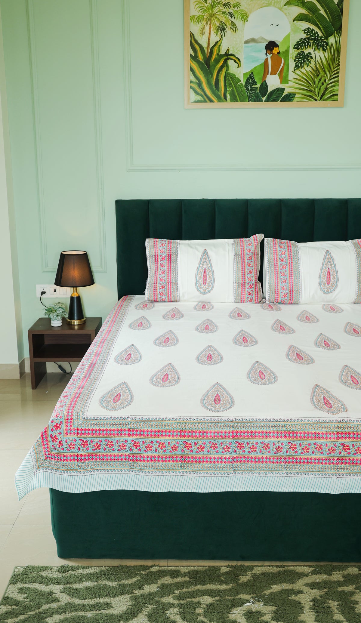 Heritage Floral Bedsheet