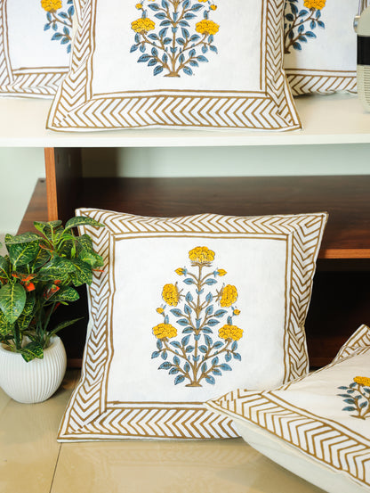 Rustic Petal Cushion
