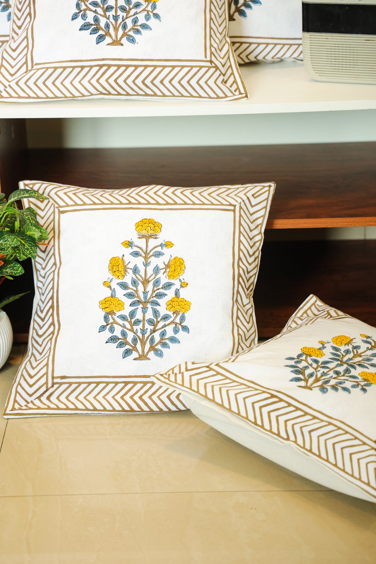 Rustic Petal Cushion