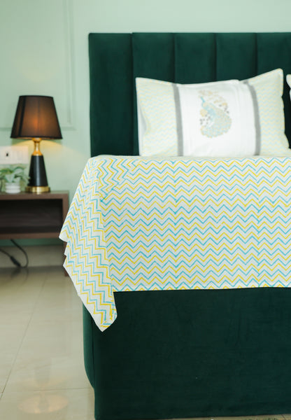 Royal Bloom Cotton Bedsheet