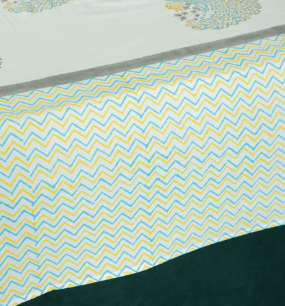 Royal Bloom Cotton Bedsheet