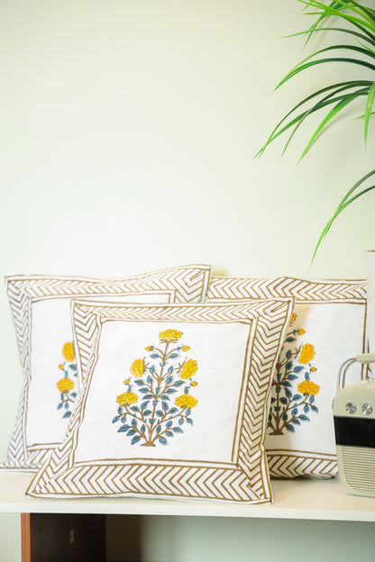 Rustic Petal Cushion