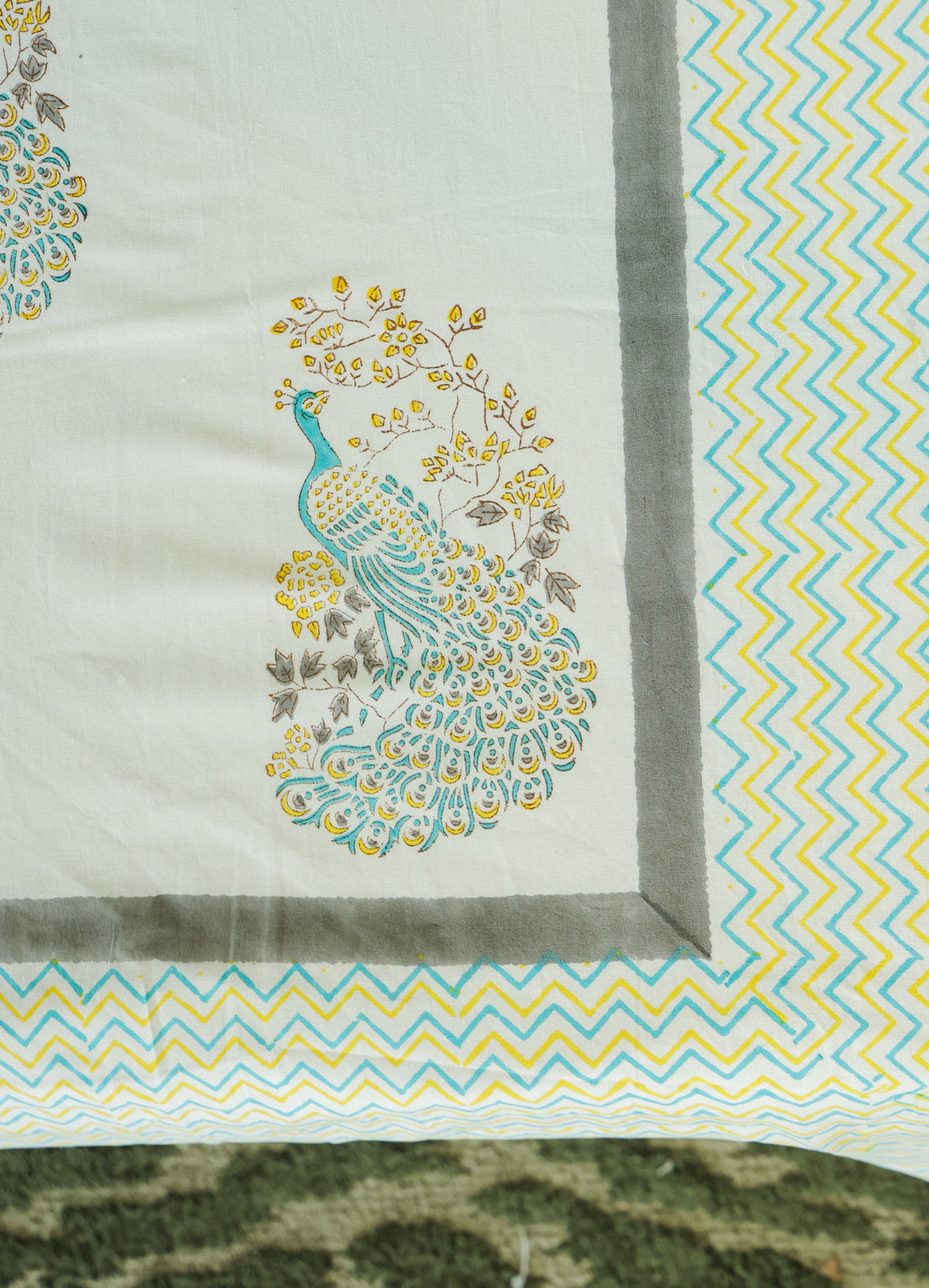 Royal Bloom Cotton Bedsheet