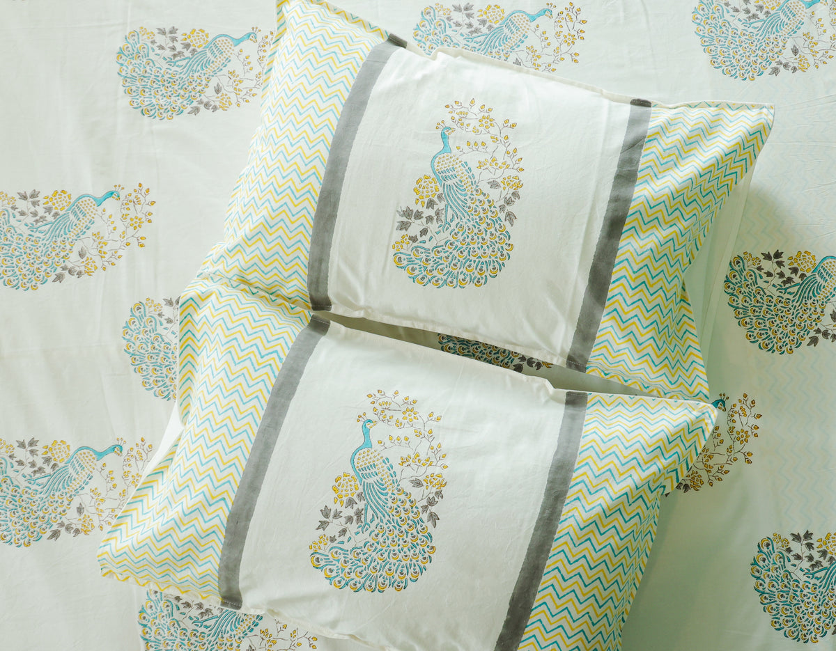 Royal Bloom Cotton Bedsheet