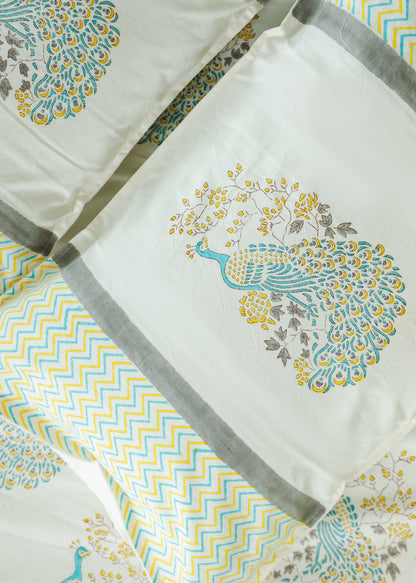 Royal Bloom Cotton Bedsheet