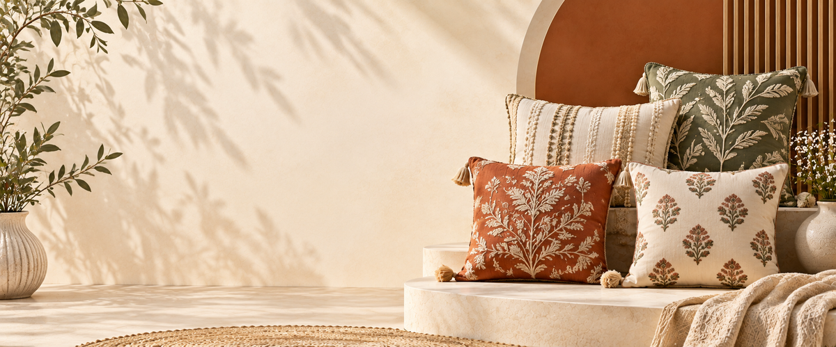 CUSHIONS FOR <br>EVERY CORNER